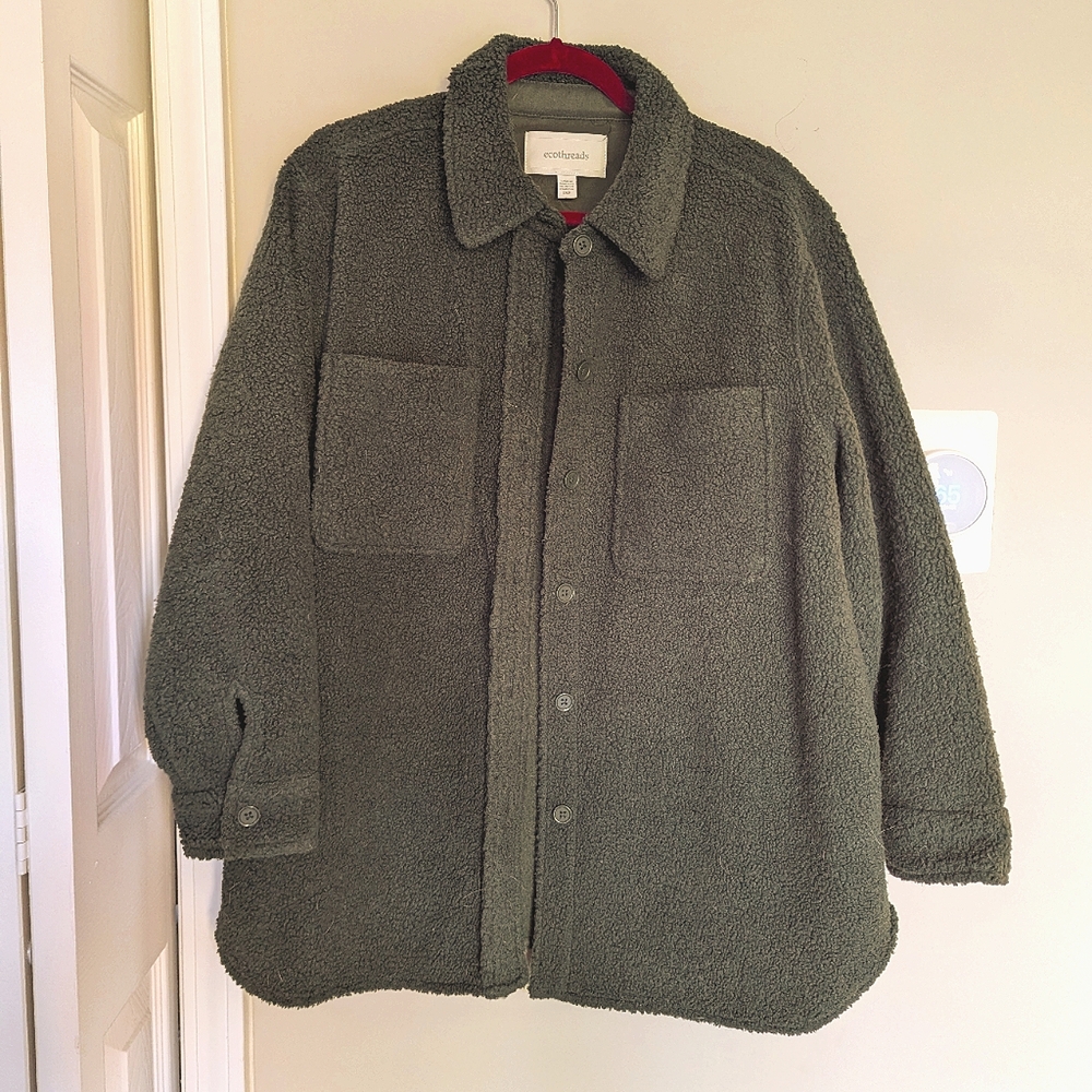 Forest Green Shacket